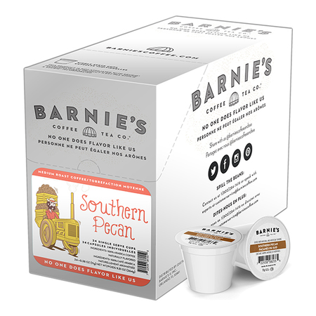 BARNIES COFFEE Southern Pecan, Single Serve Cup, PK96 SNBA328155